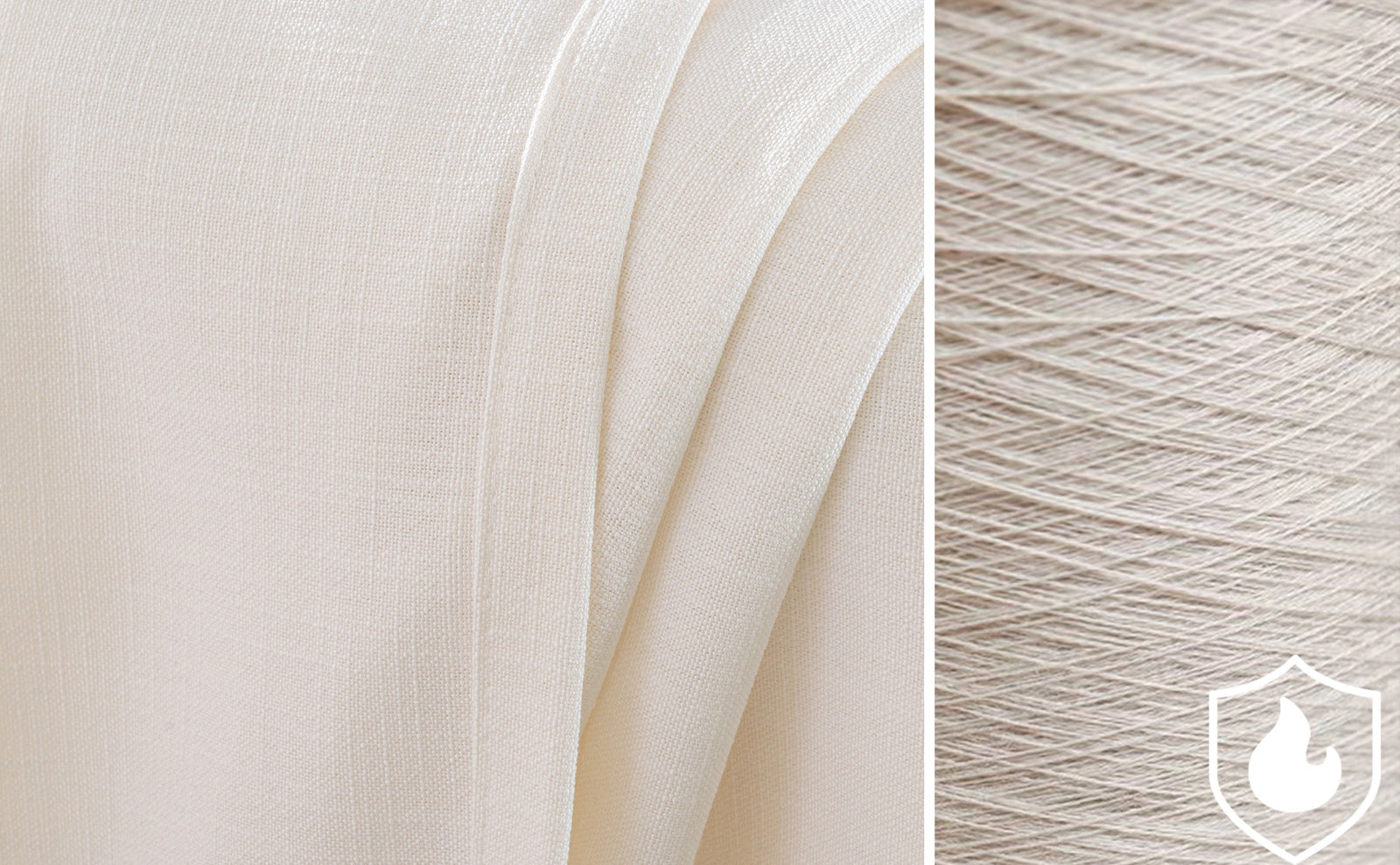 Safety woven in, not coated on