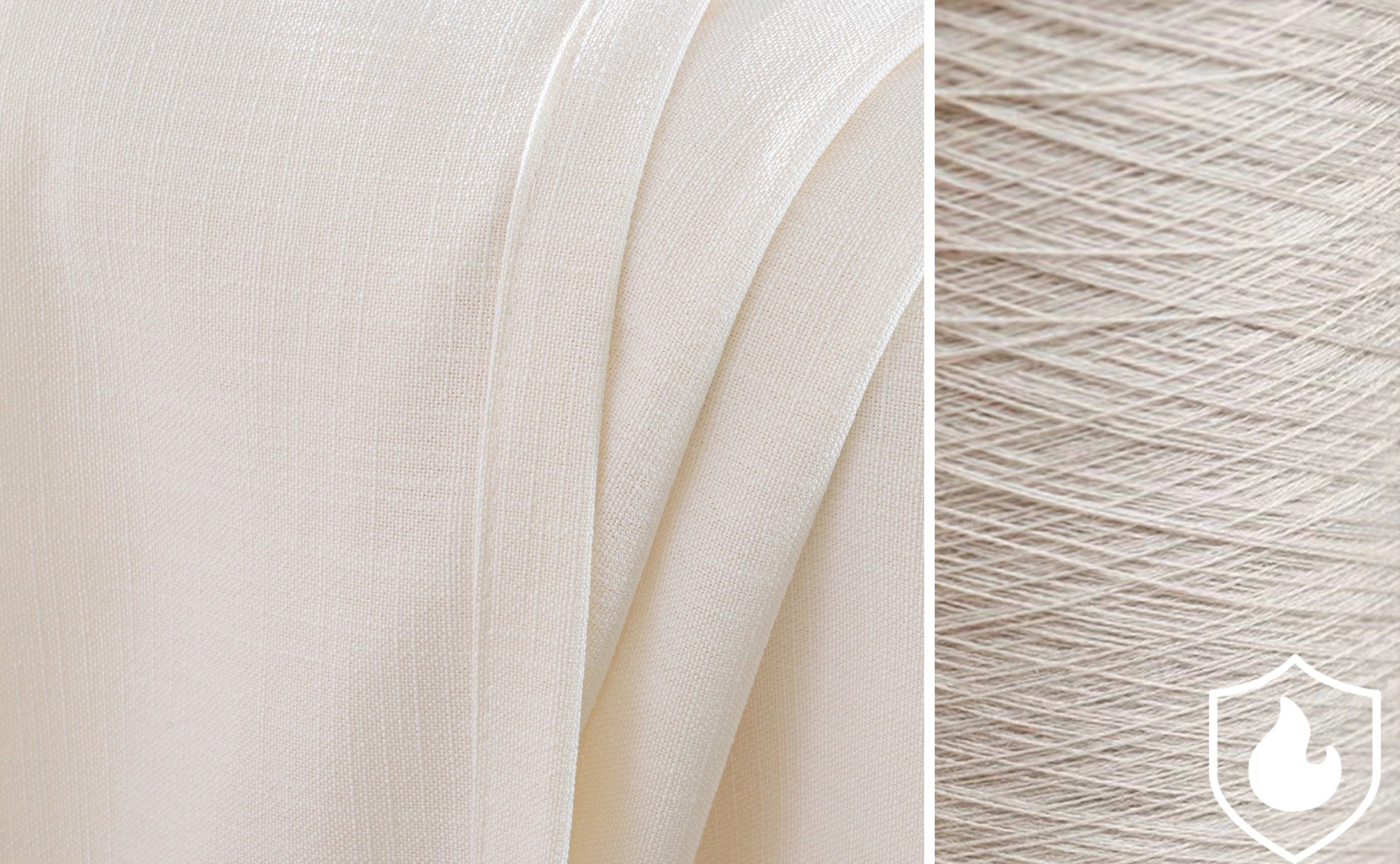 Safety woven in, not coated on