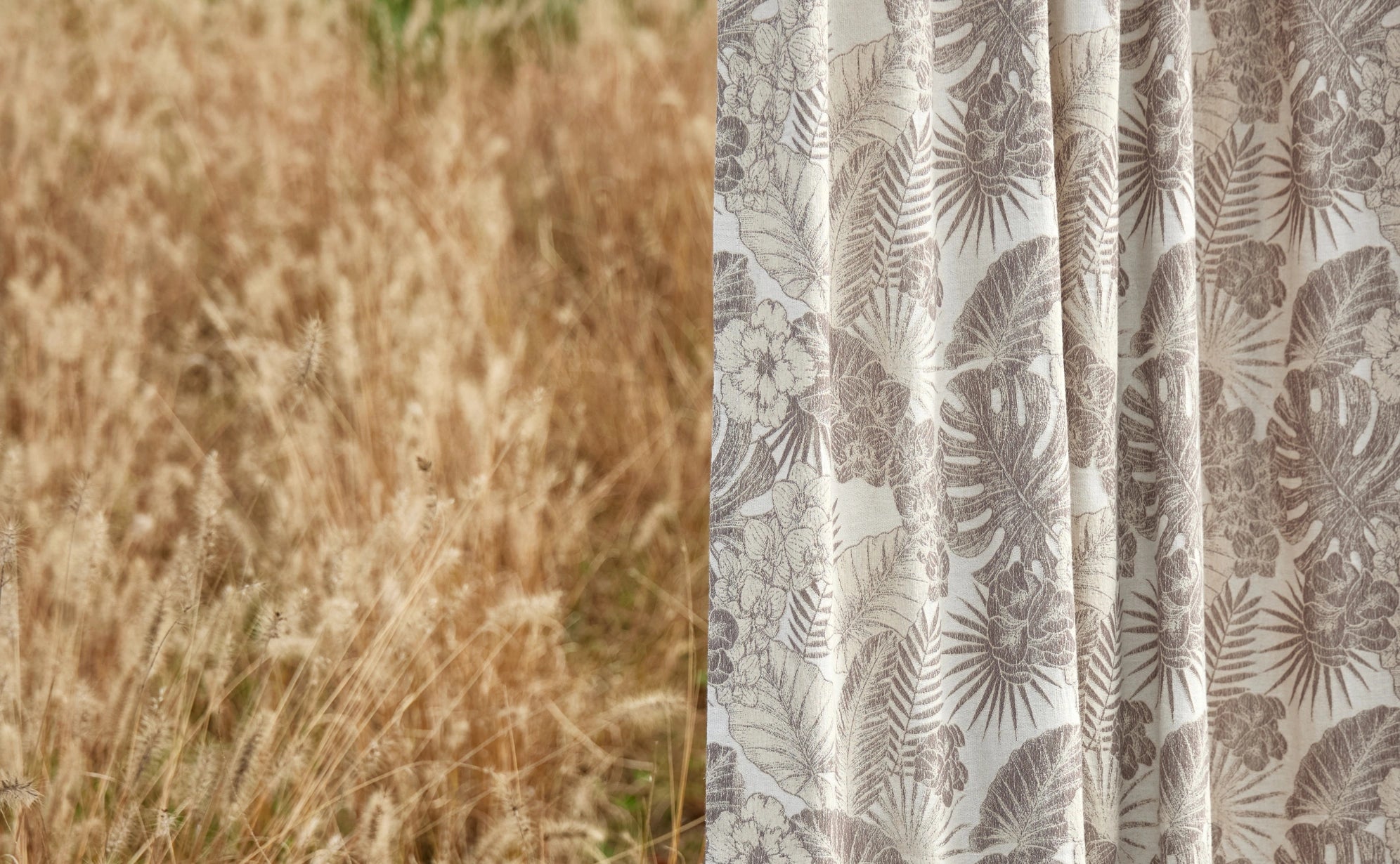 Soft Botanical Jacquard