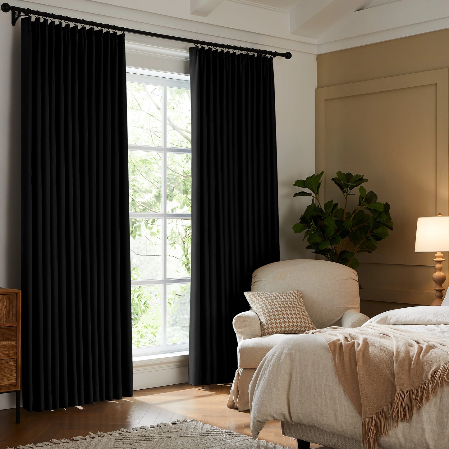 Noctura Flame Retardant Blackout Curtains