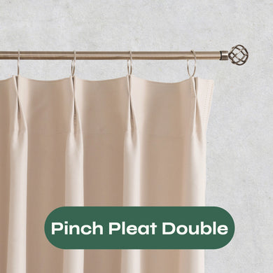 Pinch Pleat-Double