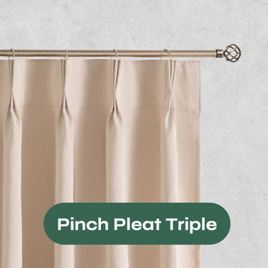 Pinch Pleat-Triple